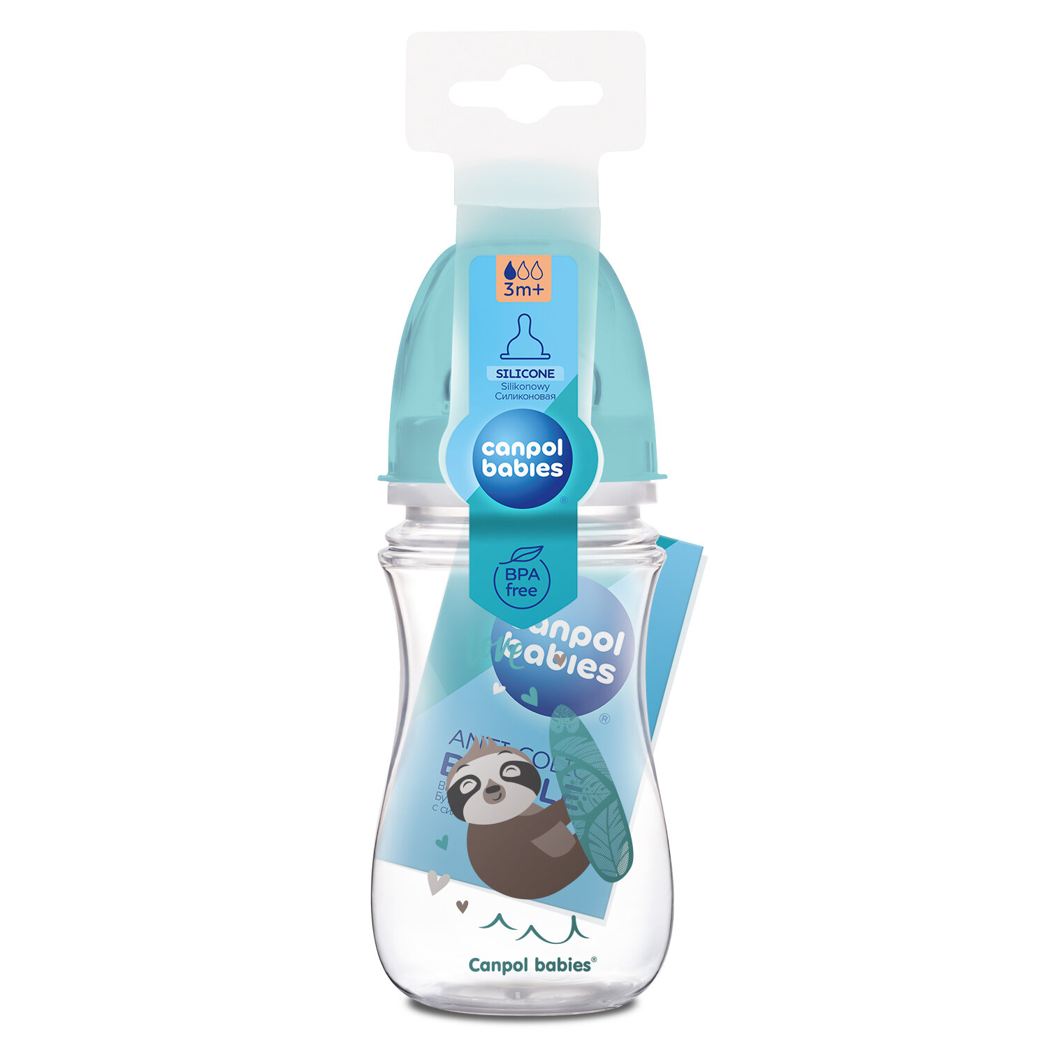 Biberón EasyStart 240ml Canpol babies - Jungle FLAMENCO
