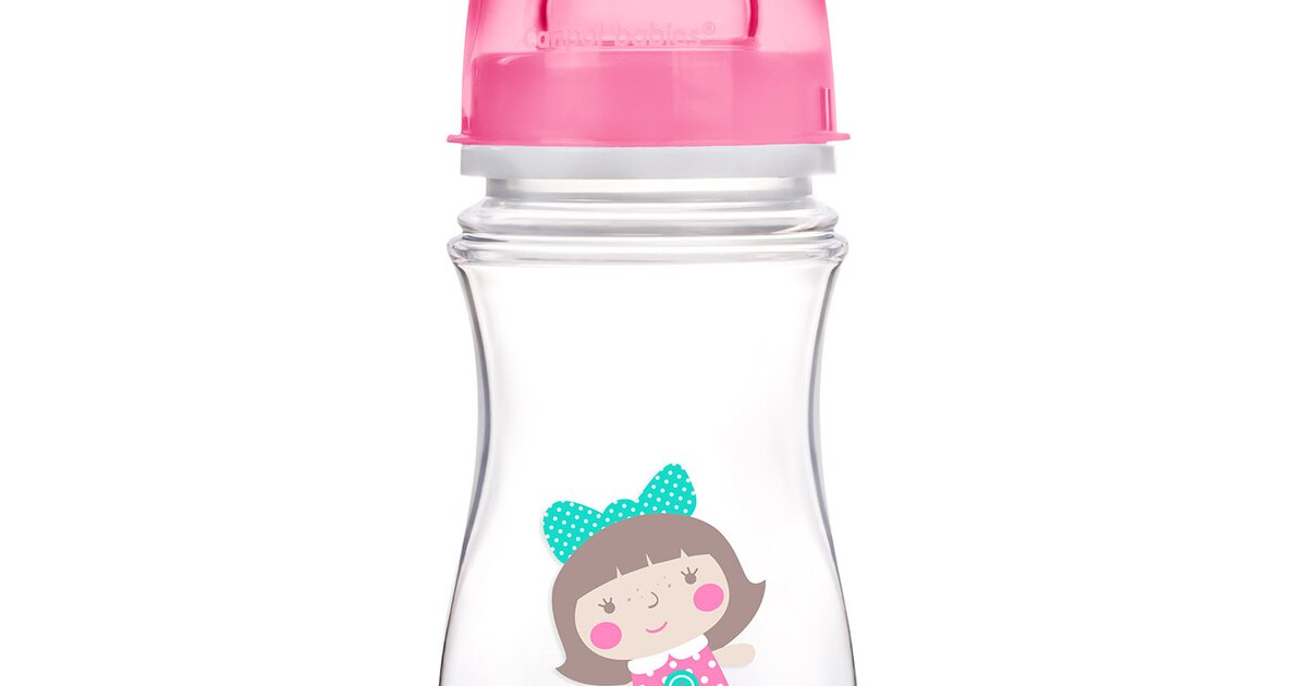Biberón anticólicos boca ancha EasyStart 240ml - Toys ROSA